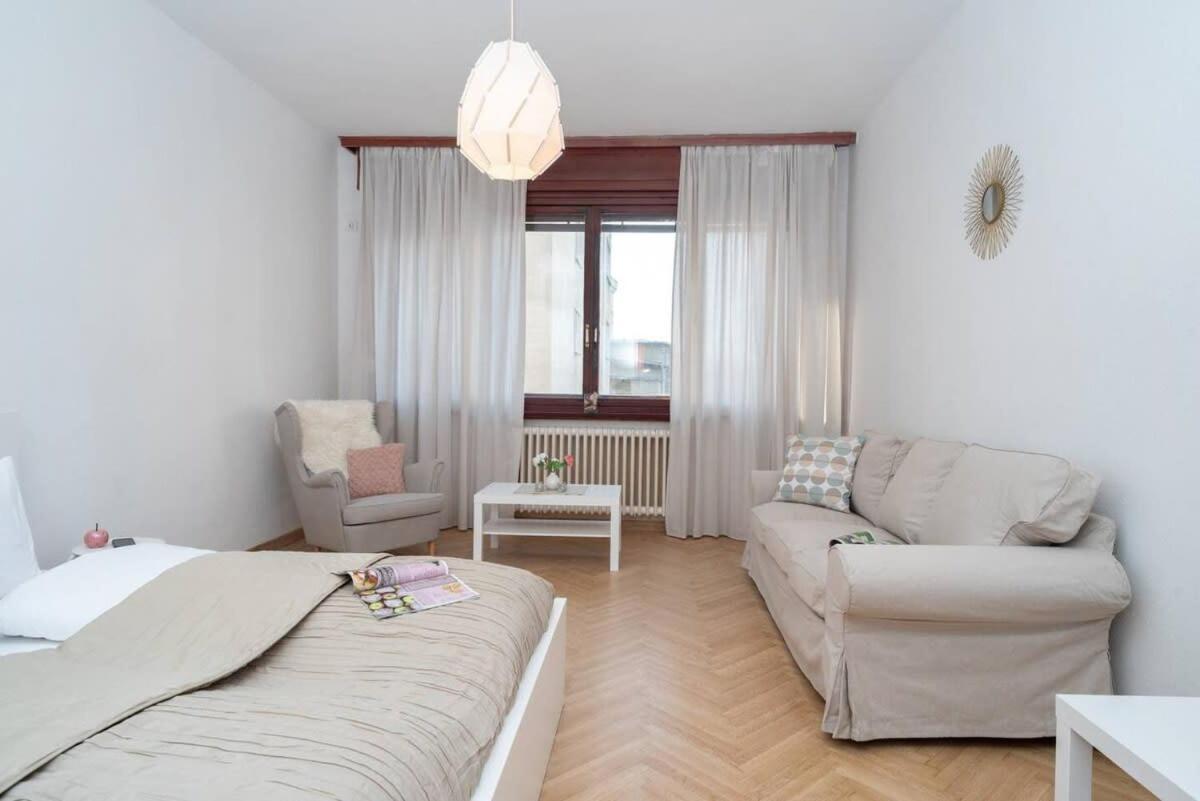 Convenient Apartment In The Heart Of Downtown Budapeste Exterior foto